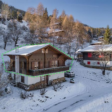Chalet Noisette Authentic Swiss Chalet Perfect For Families Ла-Тзума Экстерьер фото
