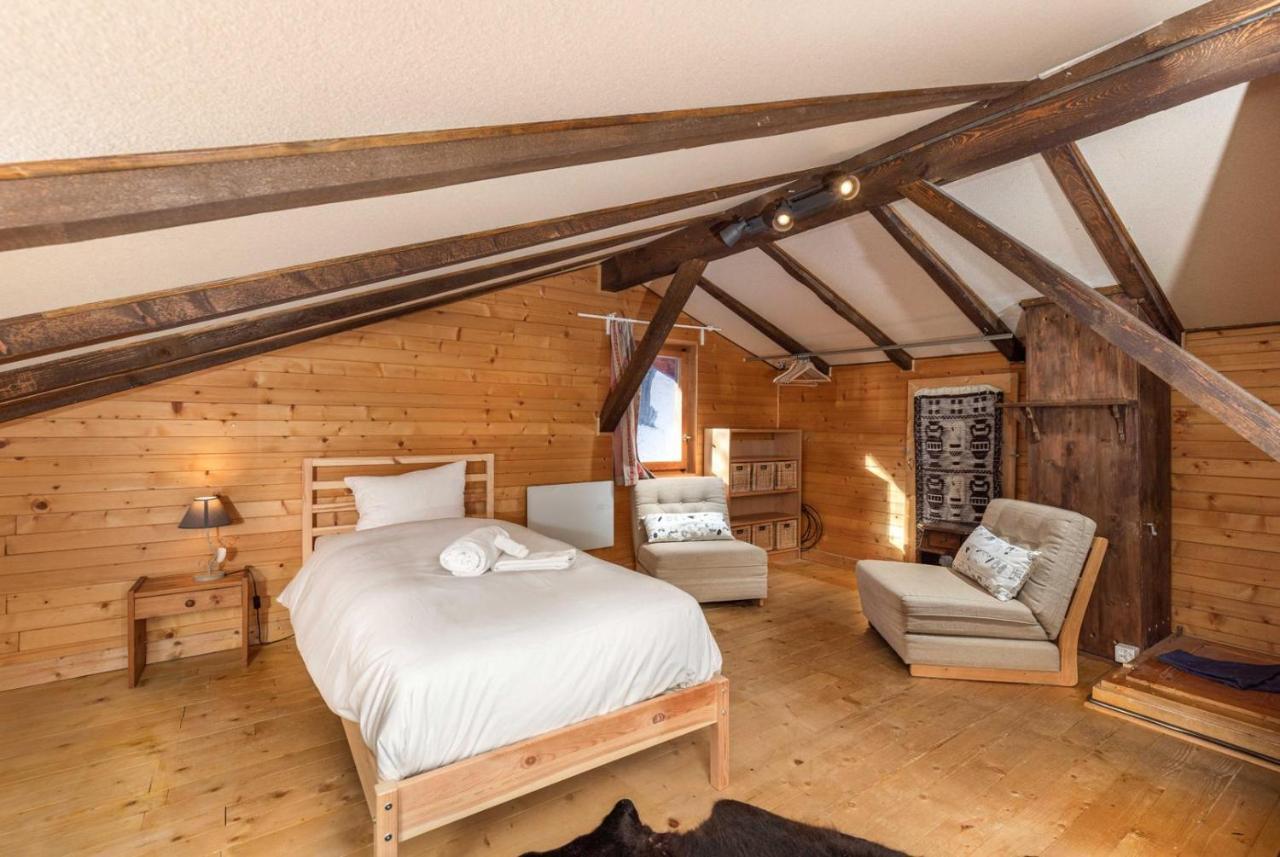 Chalet Noisette Authentic Swiss Chalet Perfect For Families Ла-Тзума Экстерьер фото